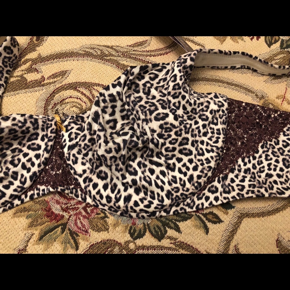 Bra Leopard Print 44 DD